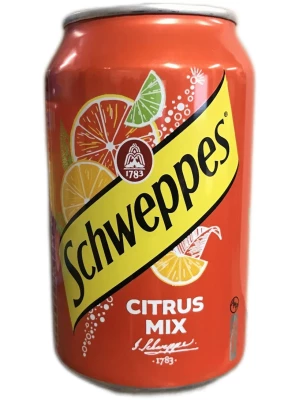 Лимонад Schweppes Citrus Mix (Poland), in can 0.33 л