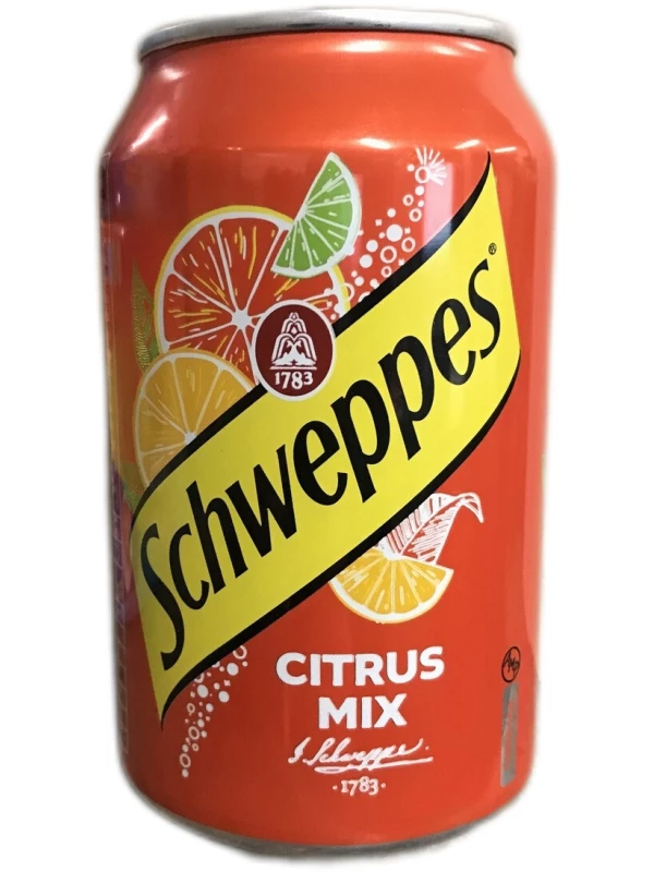 Schweppes Citrus Mix (Poland), in can