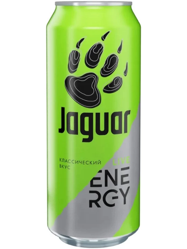 Jaguar Live, Energy Drink, in can