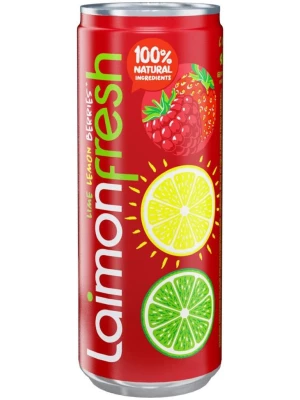 Лимонад Laimon Fresh Berry, in can 0.33 л