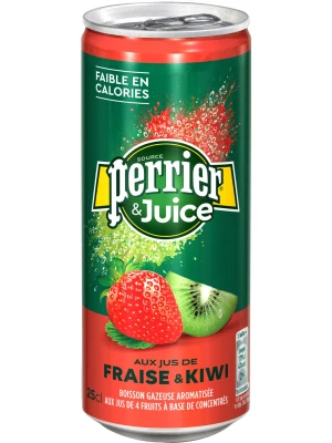 Лимонад Perrier Fraise & Kiwi, in can 0.25 л