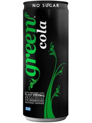 Лимонад Green Cola, in can 0.33 л