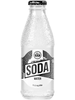 Лимонад Starbar Soda Water, Glass 0.175 л