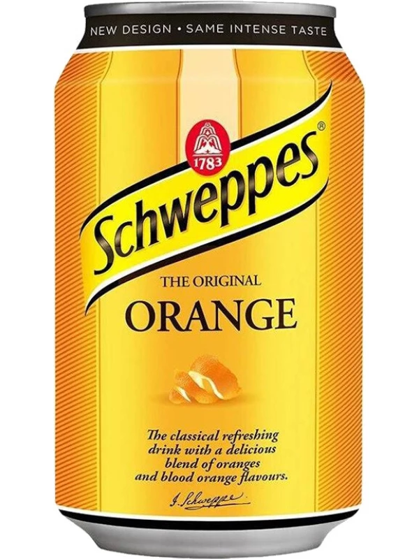 Schweppes Orange (Poland), in can