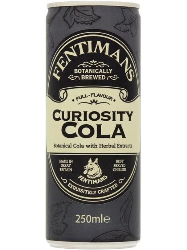 Fentimans Curiosity Cola, in can
