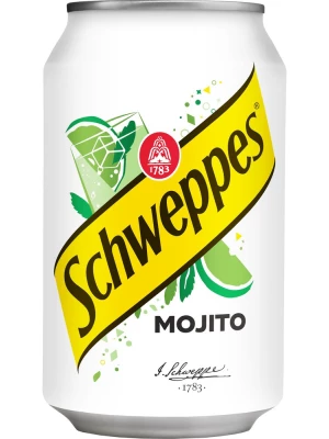 Лимонад Schweppes Mojito Original (Poland), in can 0.33 л