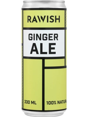 Лимонад Rawish Ginger Ale, Lemonade, in can 0.33 л