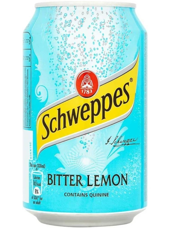 Schweppes Bitter Lemon (Poland), in can