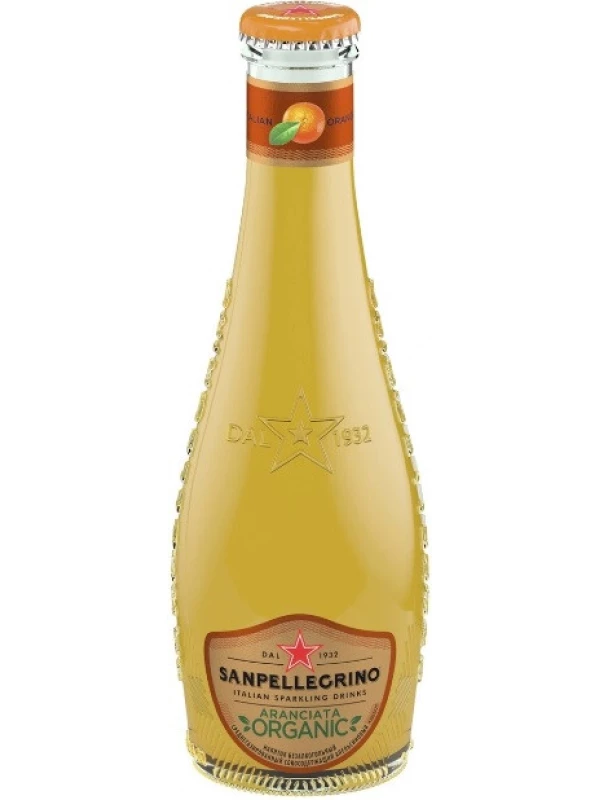 S. Pellegrino Aranciata, Glass