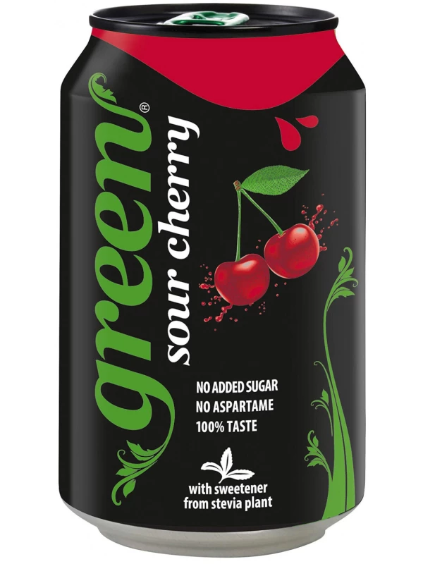 Green Sour Cherry, in can