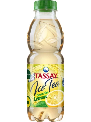Лимонад Tassay, Ice Tea Green Tea Lemon, PET 0.5 л