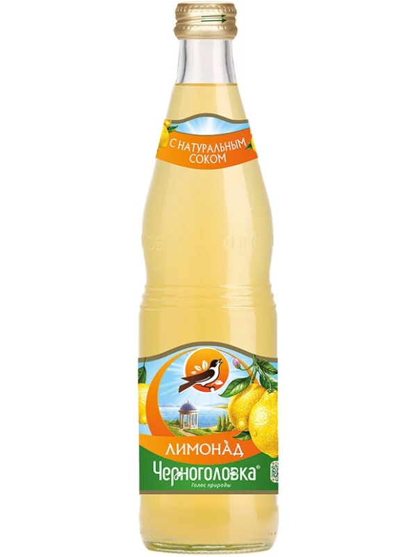 Черноголовка Лимонад, в стеклянной бутылке
