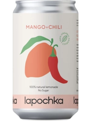Лимонад Lapochka Mango + Chili, in can 0.33 л