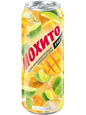 Лимонад Мохито Манго, в жестяной банке 0.5 л
