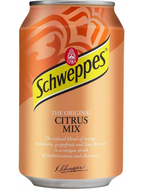 Schweppes Citrus Mix (Poland), in can