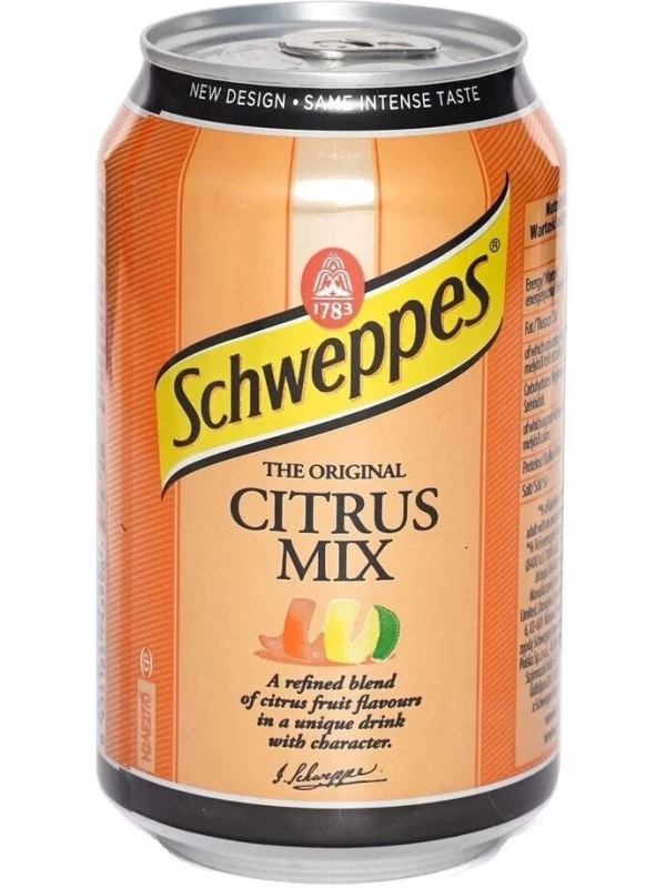 Schweppes Citrus Mix (Poland), in can