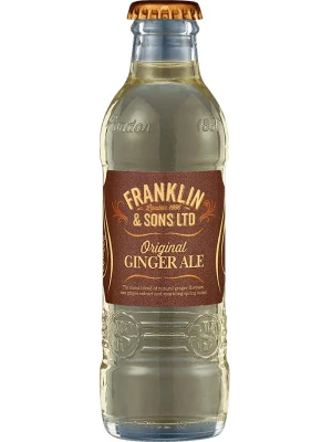 Лимонад Franklin & Sons, Original Ginger Ale Tonic 0.2 л