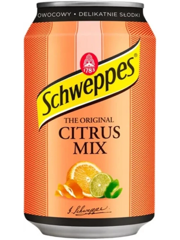 Schweppes Citrus Mix (Poland), in can
