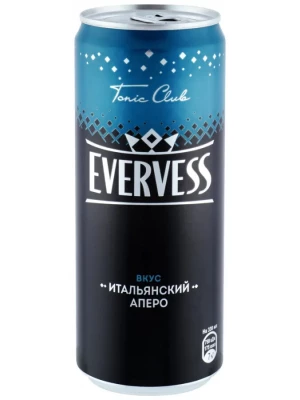Лимонад Evervess Italian Apero, in can 0.33 л