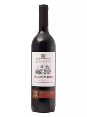 Вино Palavani, Homemade Wine Red Dry 0.75 л