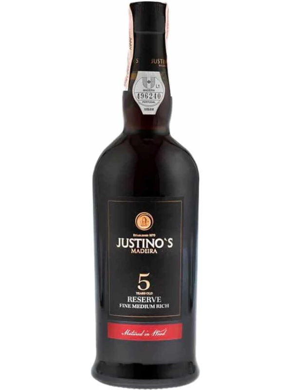 Justino's Madeira Wines, Reserve Fine Medium Rich 5 Years Old, Madeira DOP