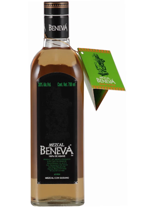 Beneva Joven Mezcal con Gusano