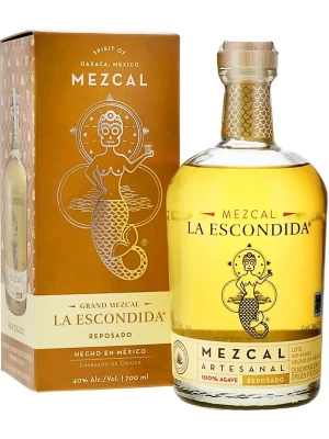 Мескаль Grand Mezcal, La Escondida Reposado, gift box 0.7 л