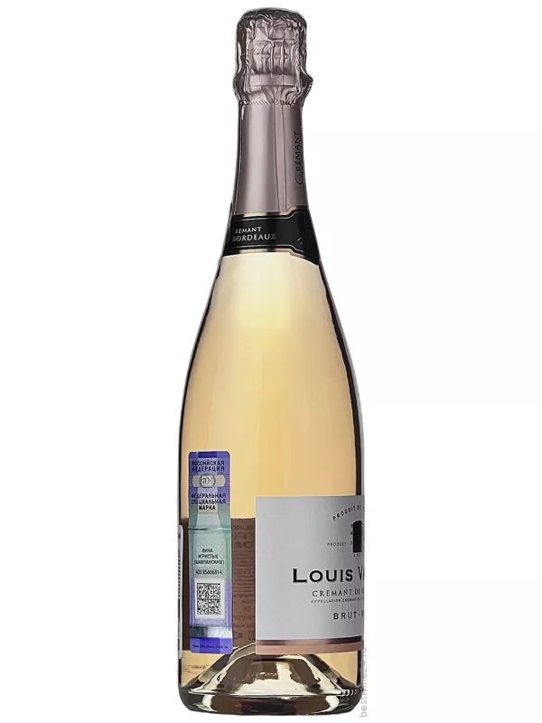 Louis Vallon, Cremant de Bordeaux AOC Brut Rose
