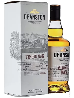 Виски Deanston Virgin Oak, gift box 0.7 л