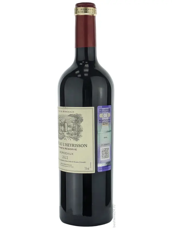 Chateau L'Heyrisson, Frank Reserve, Bordeaux AOC