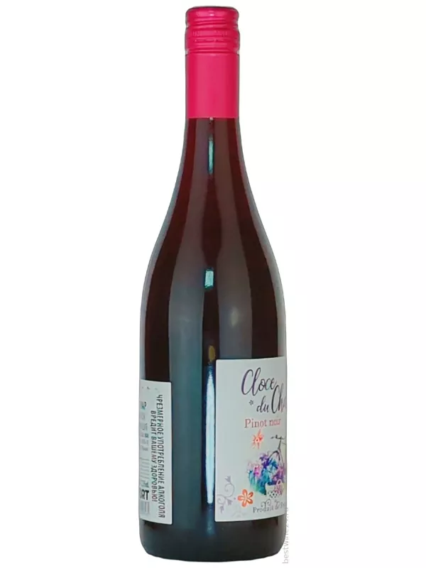 Les Celliers Jean d'Alibert, Cloce du Charme Pinot Noir, Pays d'Oc IGP