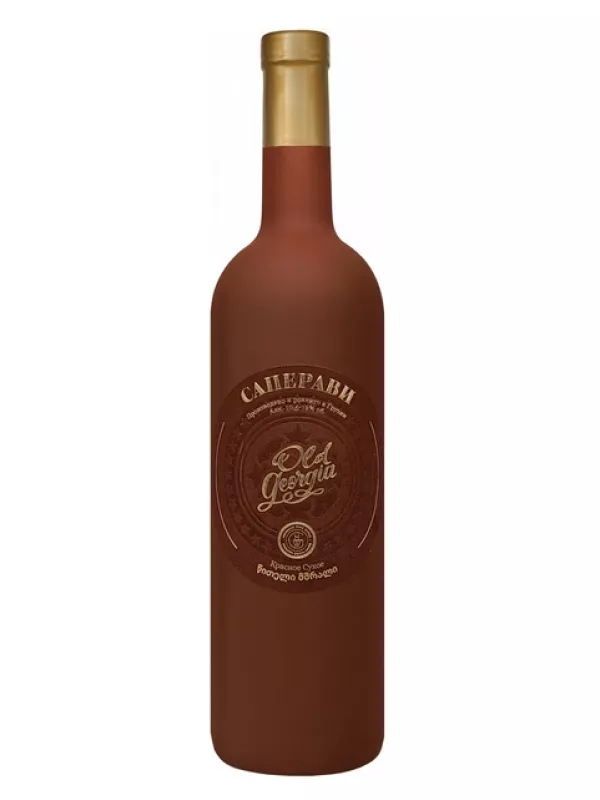 Georgian Wine House, Old Georgia Saperavi, circle label