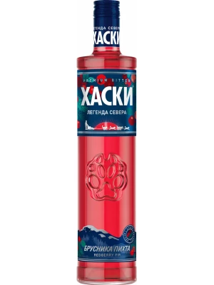 Настойка Хаски Брусника-Пихта, настойка горькая 0.5 л