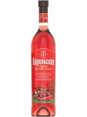 Настойка Карельская Северная Брусника с Перцем, настойка полусладкая 0.5 л