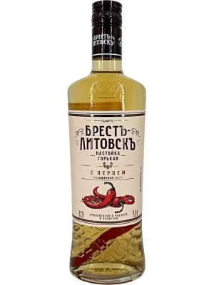Настойка Брестъ-Литовскъ с Перцем, настойка горькая 0.5 л