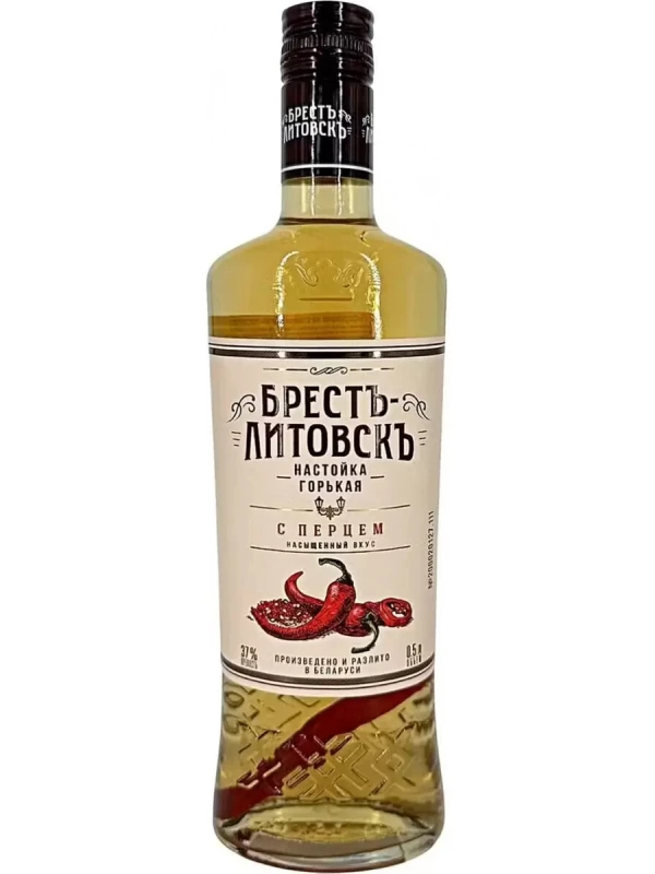 Брестъ-Литовскъ с Перцем, настойка горькая