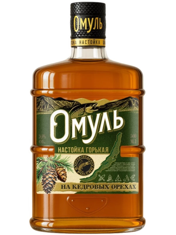 ММВЗ, Омуль на Кедровых Орехах, настойка горькая