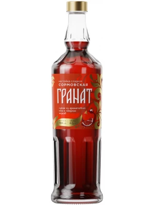 Настойка Сормовская Гранат, настойка сладкая 0.5 л