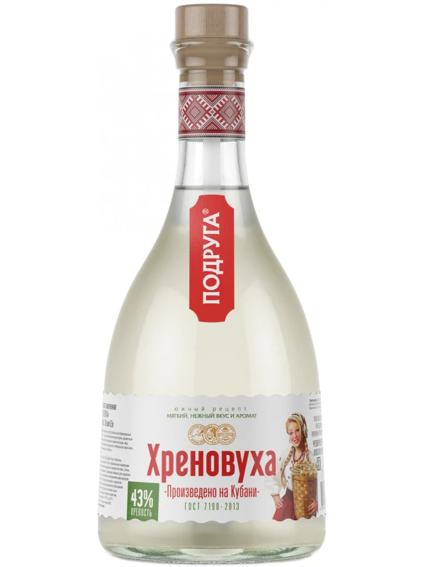 Подруга Хреновуха, настойка горькая