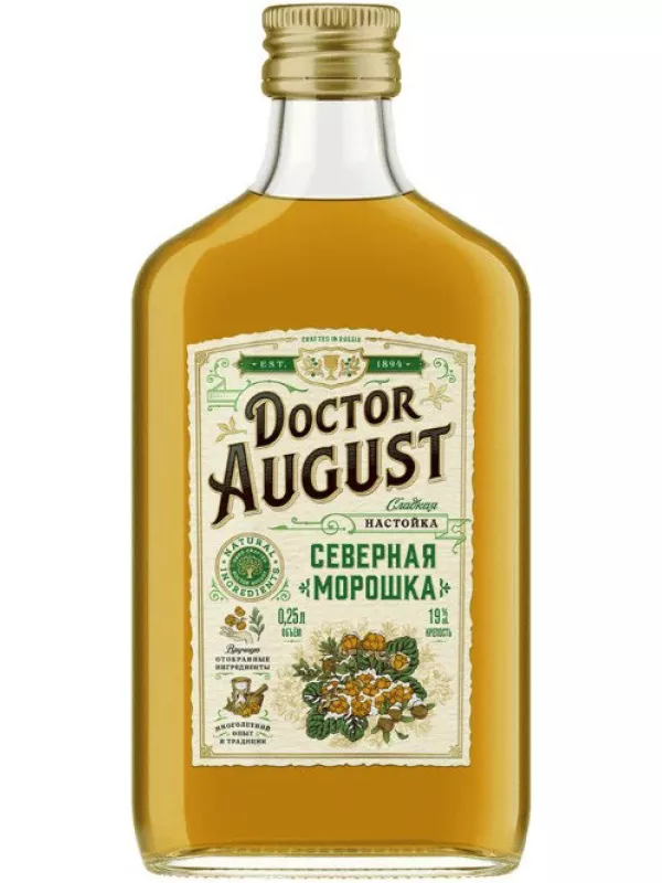 Доктор Август Северная морошка, настойка сладкая