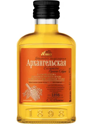 Настойка Архангельская Облепиха ручного сбора, настойка полусладкая 0.1 л