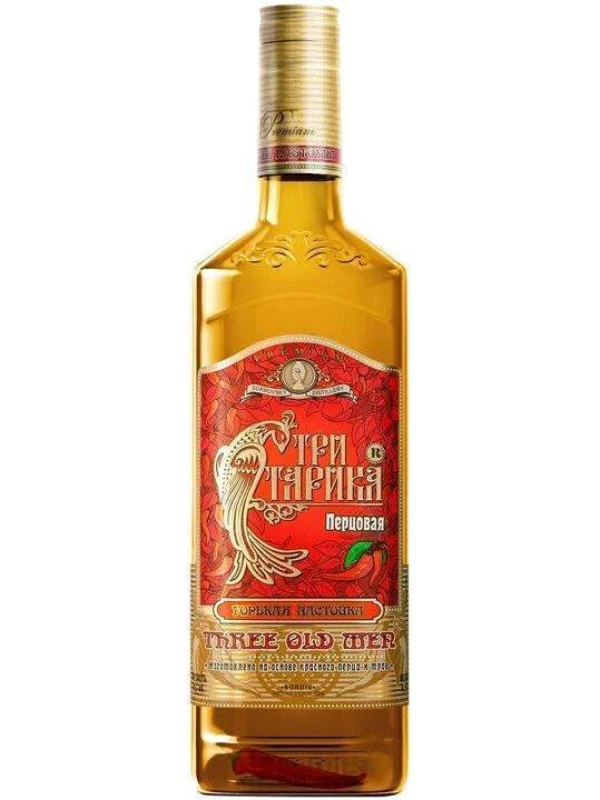 Три старика Перцовая, настойка горькая