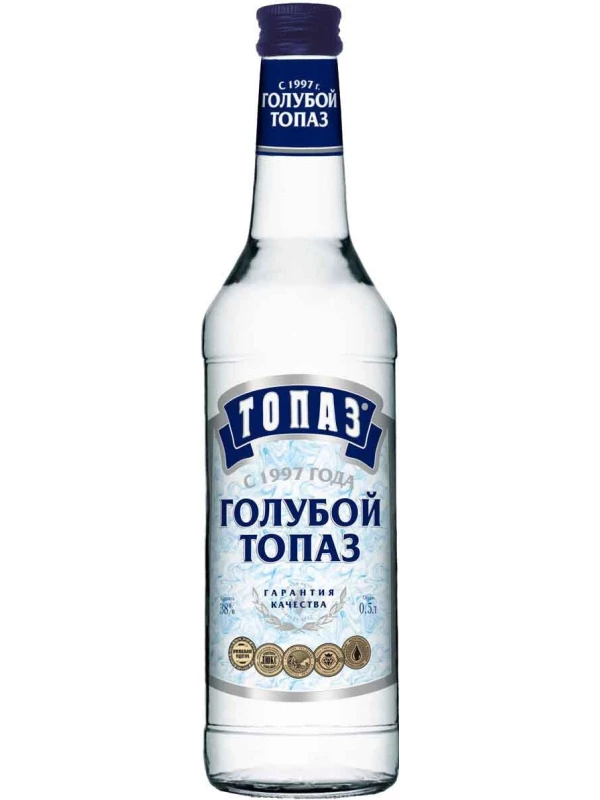 Голубой топаз, настойка горькая