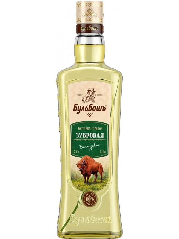 Бульбашъ Зубровая Беларуская, настойка горькая