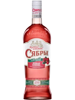 Настойка Сябры Пряная клюква, настойка горькая 0.5 л