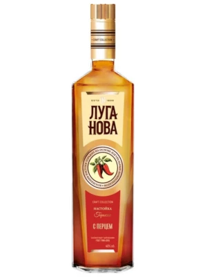 Настойка Луганова с Перцем, настойка горькая 0.25 л