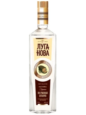 Настойка Луганова на Ржаных Сухарях, настойка горькая 0.5 л