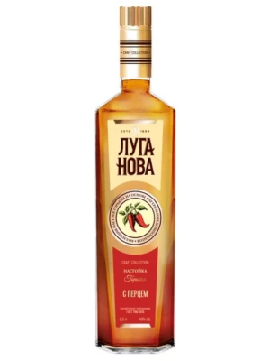 Настойка Луганова с Перцем, настойка горькая 0.5 л