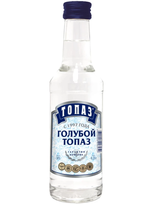 Голубой топаз, настойка горькая