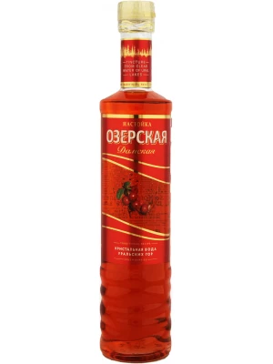 Настойка Озёрская Дамская клюквенная, настойка полусладкая 0.5 л